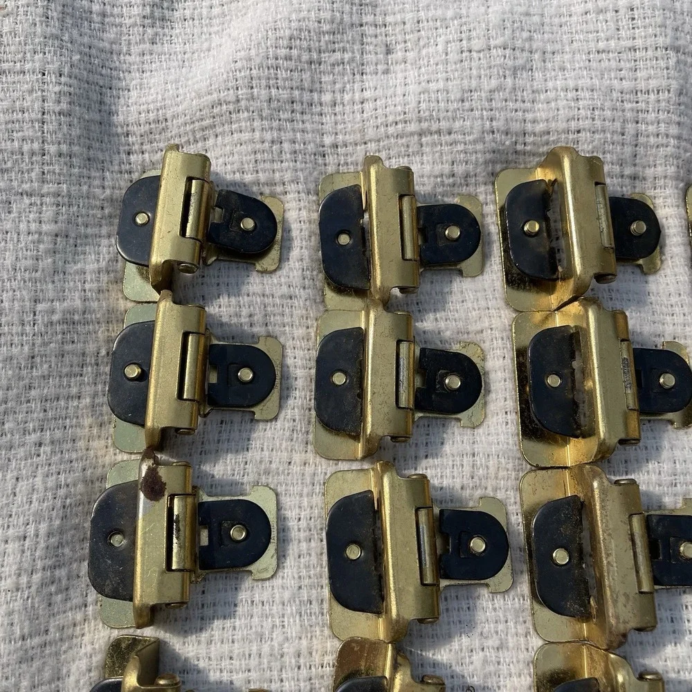 Vintage Style Amerock Double Demountable Cabinet Hinge 3/8
